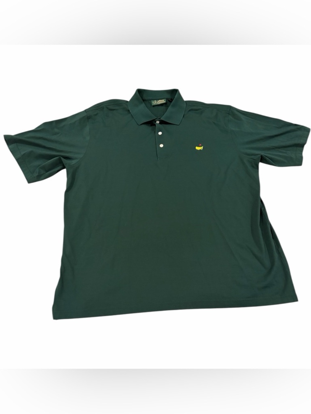 Masters Amen Corner Polo Shirt Men’s XL Green Golf Pima Cotton Logo